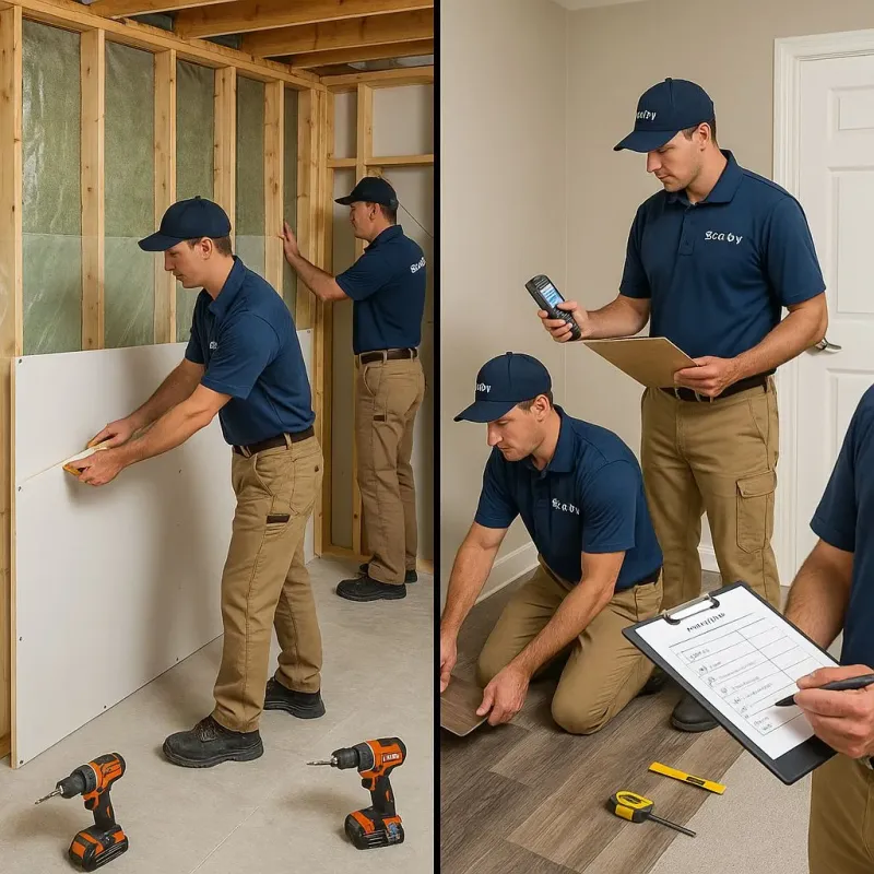 Repairs and Reconstruction process in Dickinson County, MI